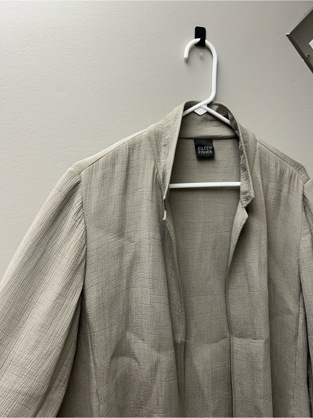 Eileen Fisher Women’s Gold Mirage Blazer Jacket - Picture 2 of 7